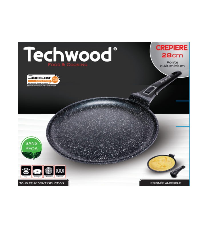 Crêpière 28 Cm TECHWOOD