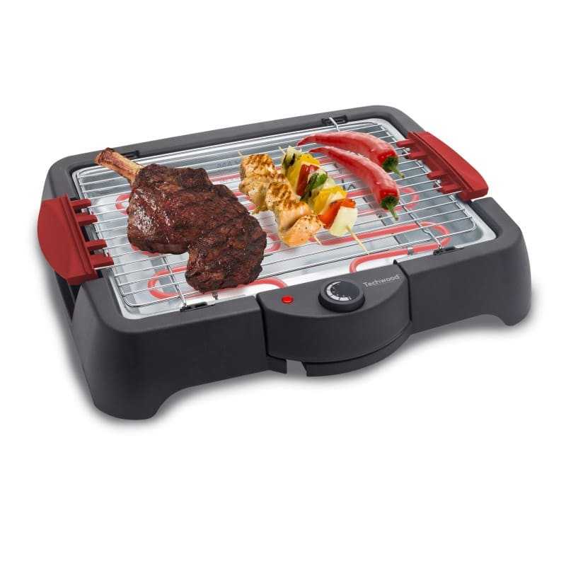 Barbecue Electrique Sur Pieds Ou De Table 2000W TECHWOOD