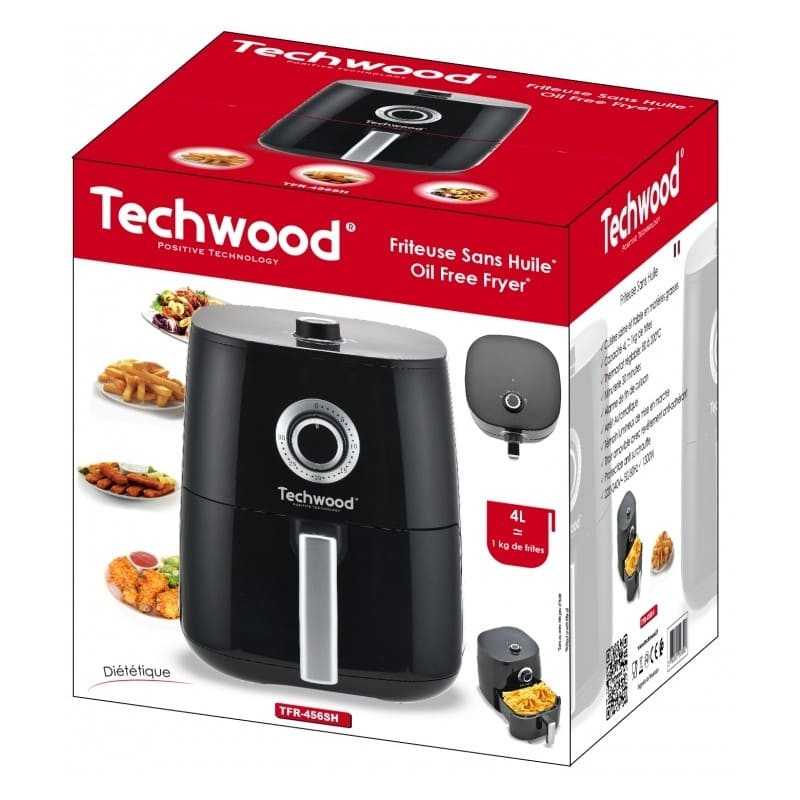 Friteuse Sans Huile 1300W TFR-456SH TECHWOOD