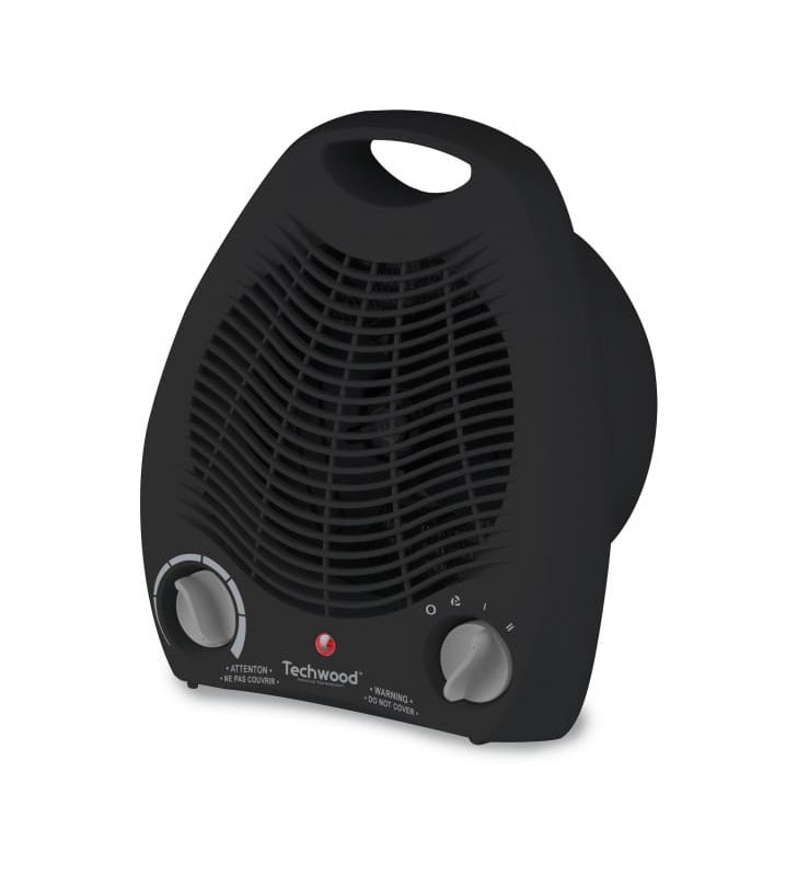 Chauffage Soufflant Noir 1700W -2000W TECHWOOD