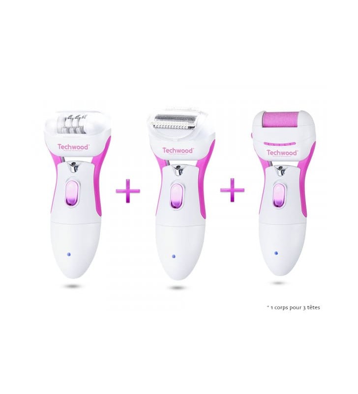 Epilateur Rasoir Rape 3 En 1 Rechargeable