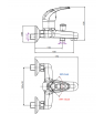 Mitigeur de Bain Douche Djerba SOPAL