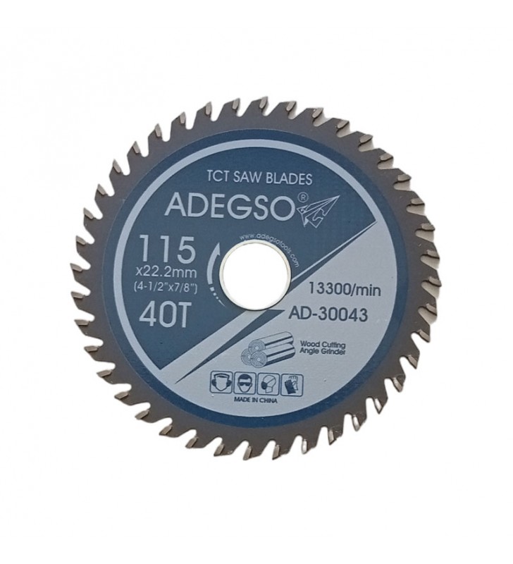 Disque Carbure Bois 115 Mm ADEGSO