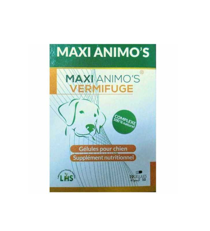 MAXI ANIMO'S Vermifuge -10 Gélules