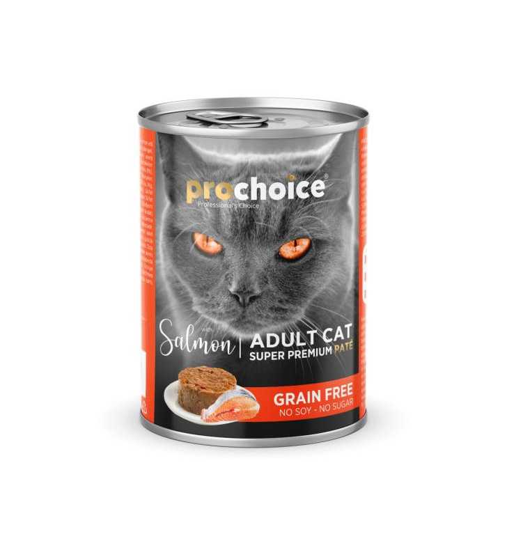 Pâté Gf Chat au saumon 400 gr PROCHOICE