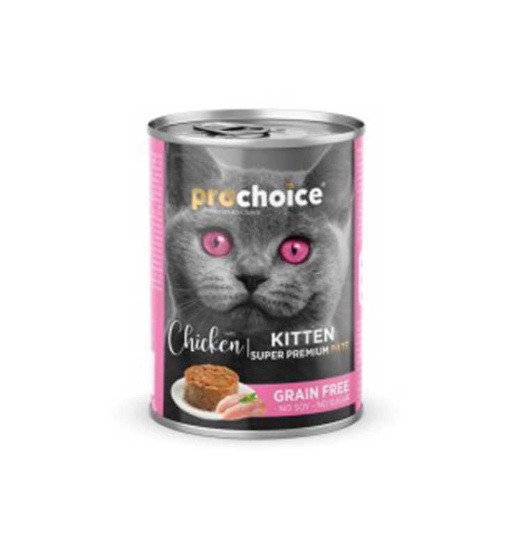 Pâté Gf Chat au saumon 400 gr PROCHOICE