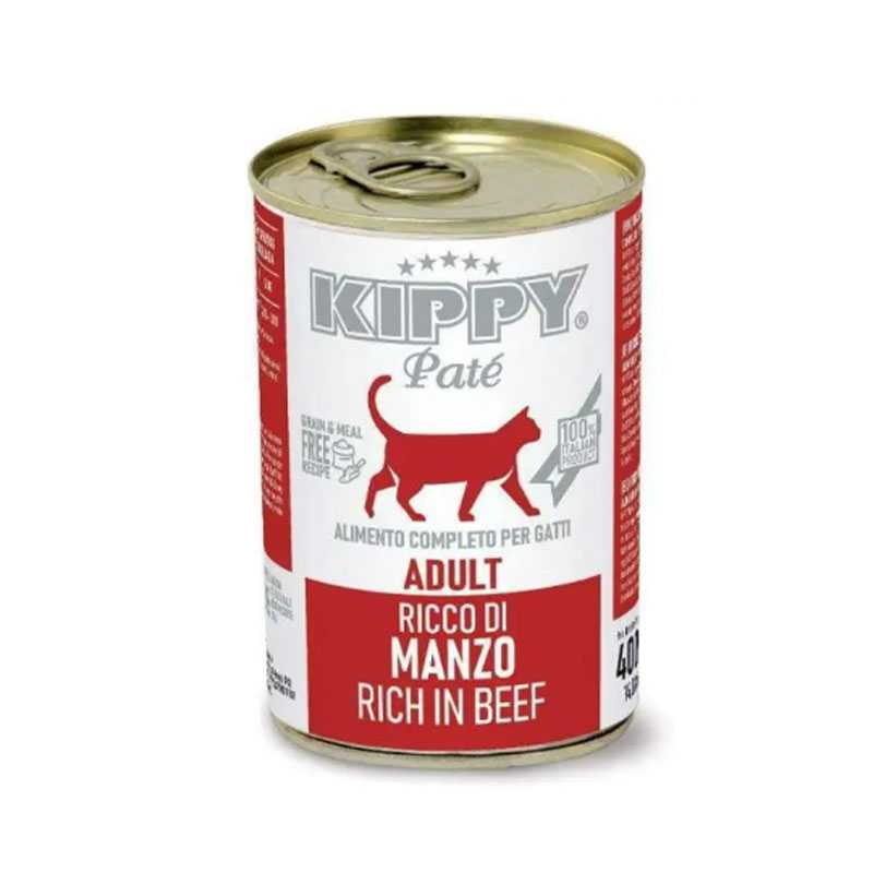 Pâté Chat au bœuf 400 gr KIPPY