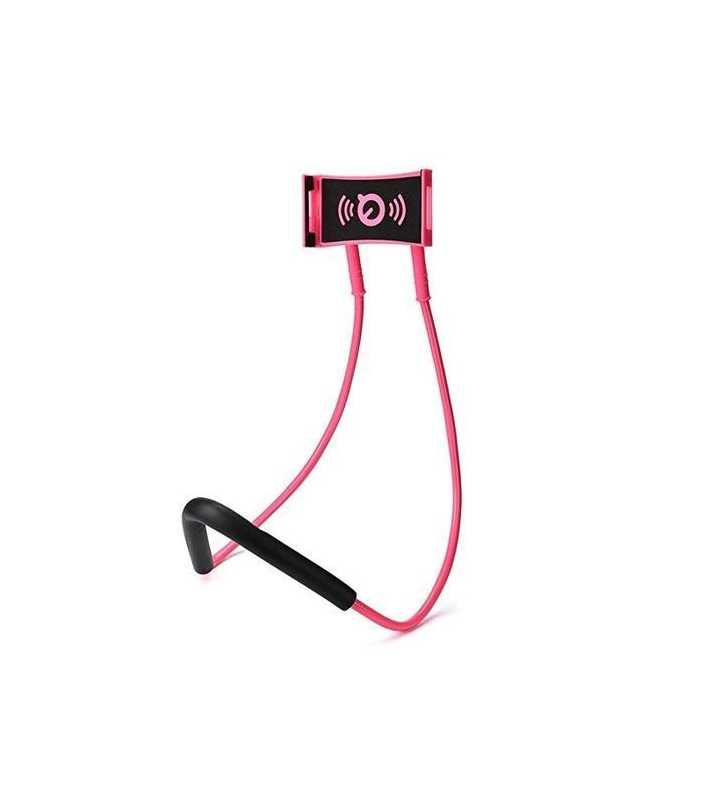 Support Lazy 360° Flexible Suspendus Cou Rose