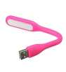 Mini Lampe Led Light Flexible USB Pour Pc Portable Rose