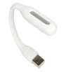 Mini Lampe Led Light Flexible USB Pour Pc Portable Blanc