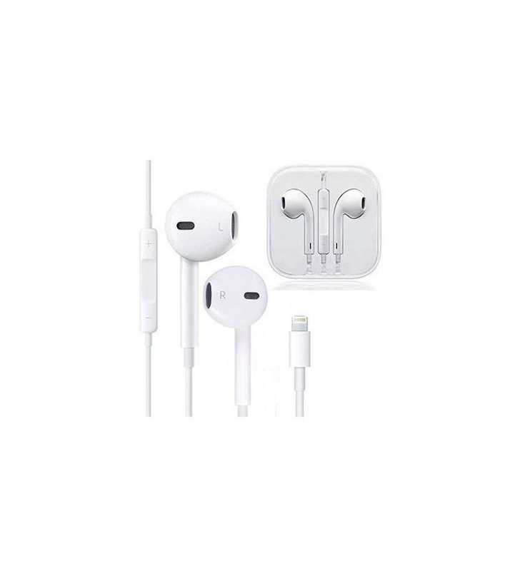 Écouteurs Compatible Avec Iphone 7,8, X ,11 Pro &12 Blanc