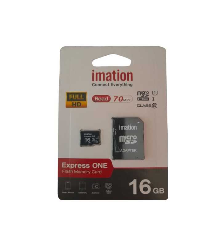 Carte Mémoire Micro Imation 16Gb Class 10