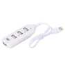 4 Ports Usb 2.0 Blanc