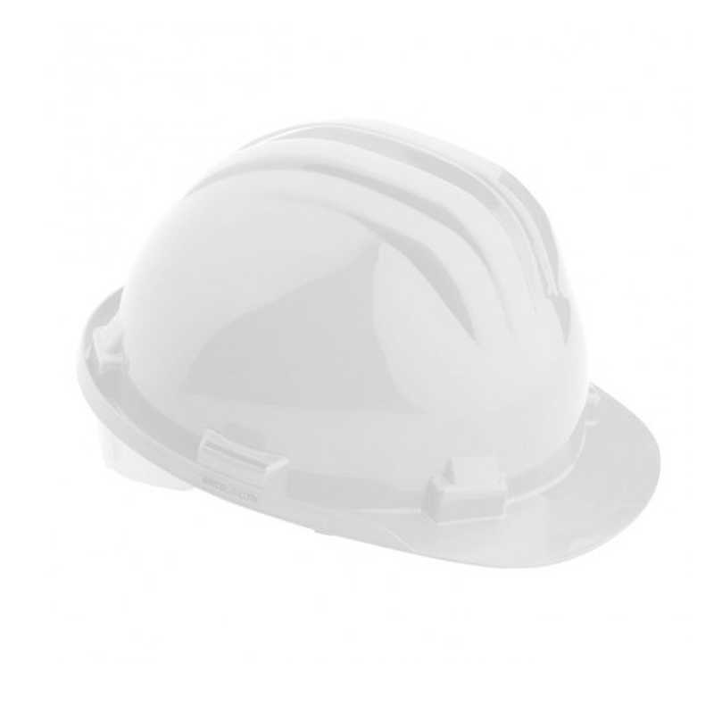 Casque De Chantier Blanc Serr Simple