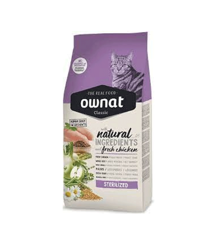 Croquettes pour Chat Stérilise 4 Kg OWNAT