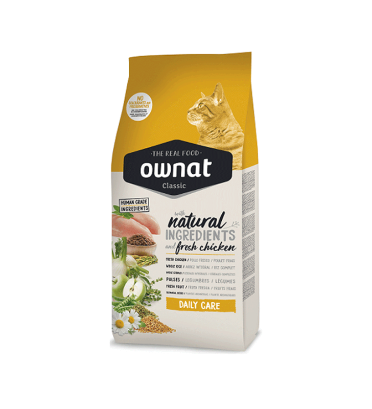 Croquettes pour Chat Daily Care 4 Kg OWNAT