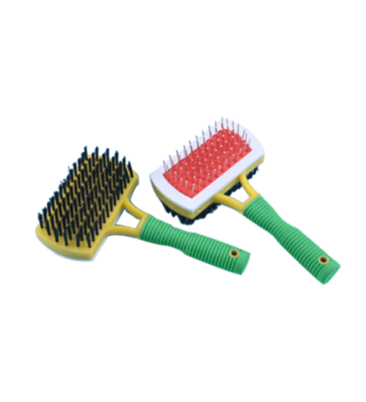 Combinaison de Toilettage Et Brosse À Picots Broche Métallique