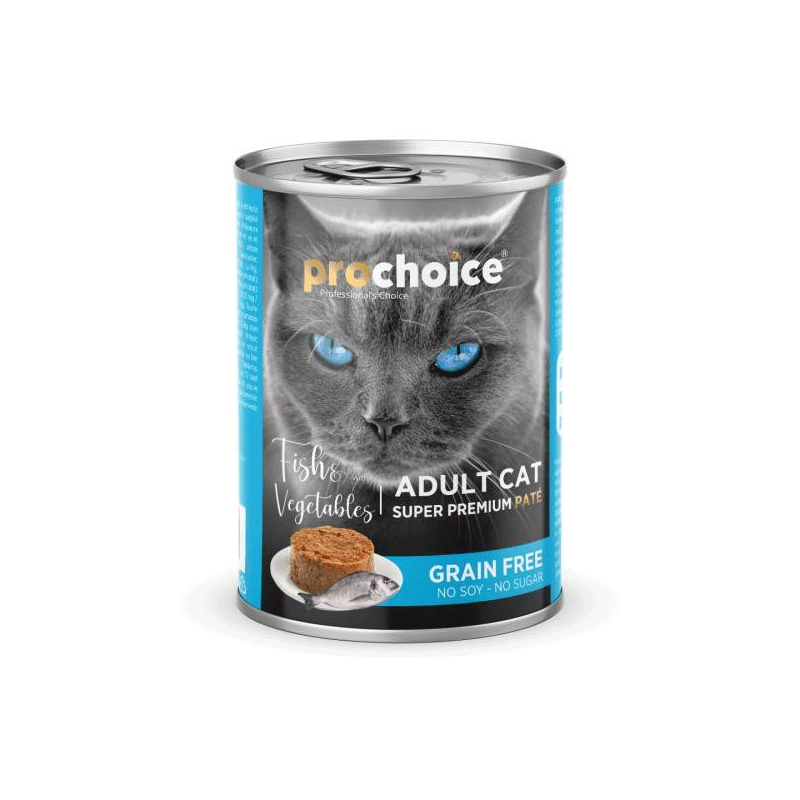 Pâté Gf Chat au Poisson 400 gr PROCHOICE