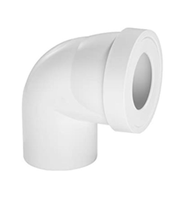 Manchon Pp Wc 100 Coude LUX-PLAST