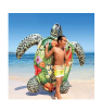 Tortue Aloha A  Chevaucher (57555) 191 X 170 cm INTEX