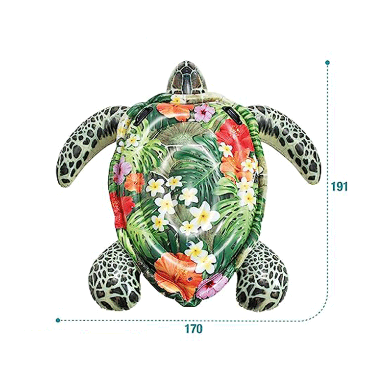 Tortue Aloha A  Chevaucher (57555) 191 X 170 cm INTEX