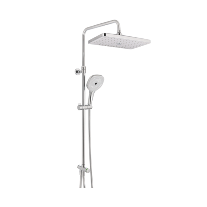 Colonne de Douche Flexible Argent Miesta Chrome 10204005