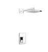 Ensemble Douche Encastré Carre Chrome 101 MAK