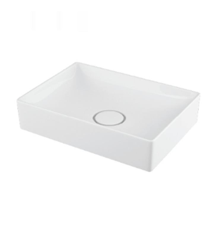 Vasque A Poser Souple 75X36X11 Blanc LAPINO