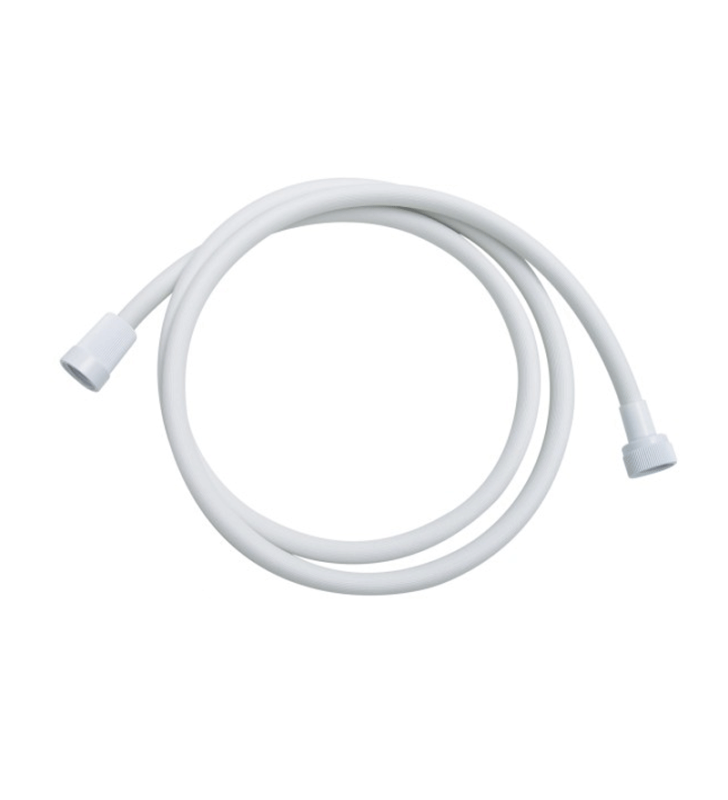 Flexible de Douche Tresse 1,5 m Blanc EJIM