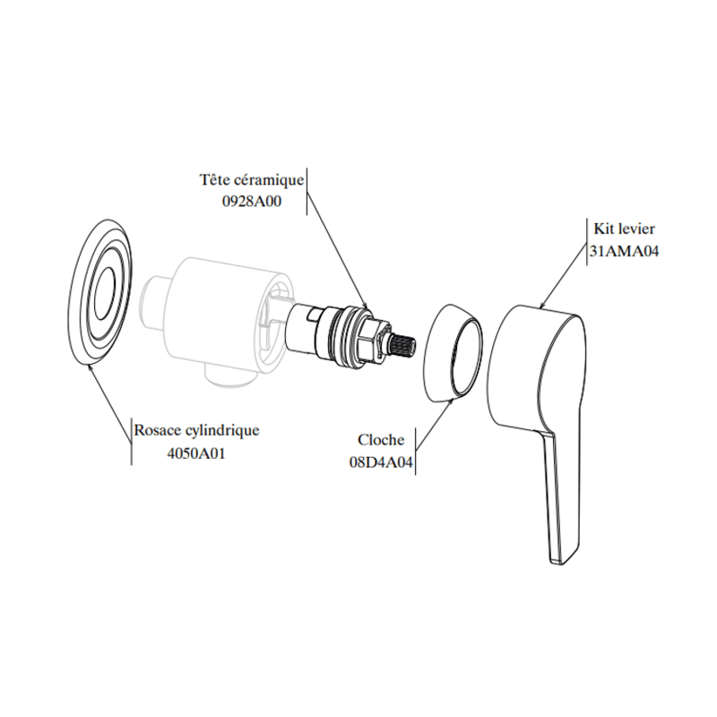 Robinet de Toilette Douz SOPAL