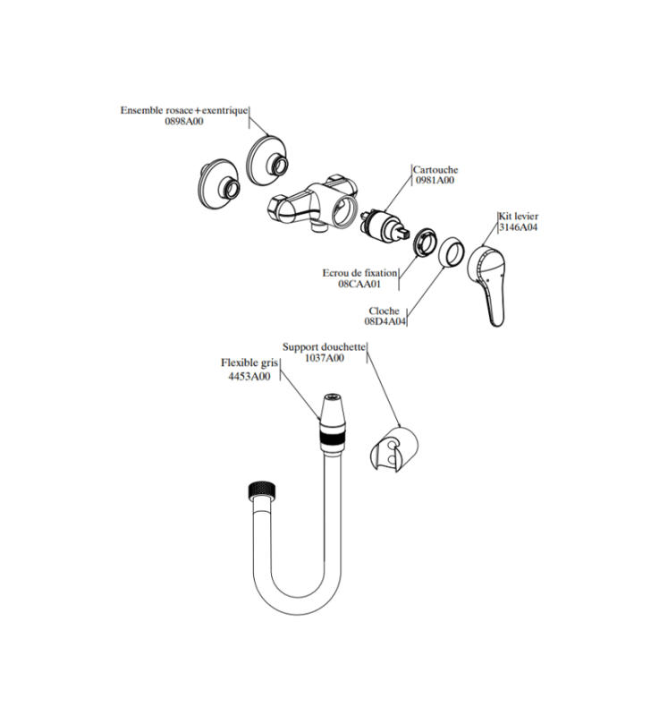 Mitigeur de Toilette Sousse SOPAL