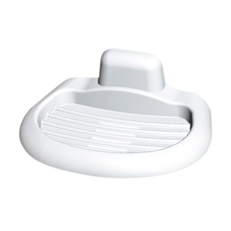 Porte Savon En Plastique Blanc LUXPLAST