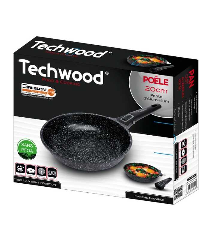 Poêle - 20cm     - TP-20PO - TECHWOOD