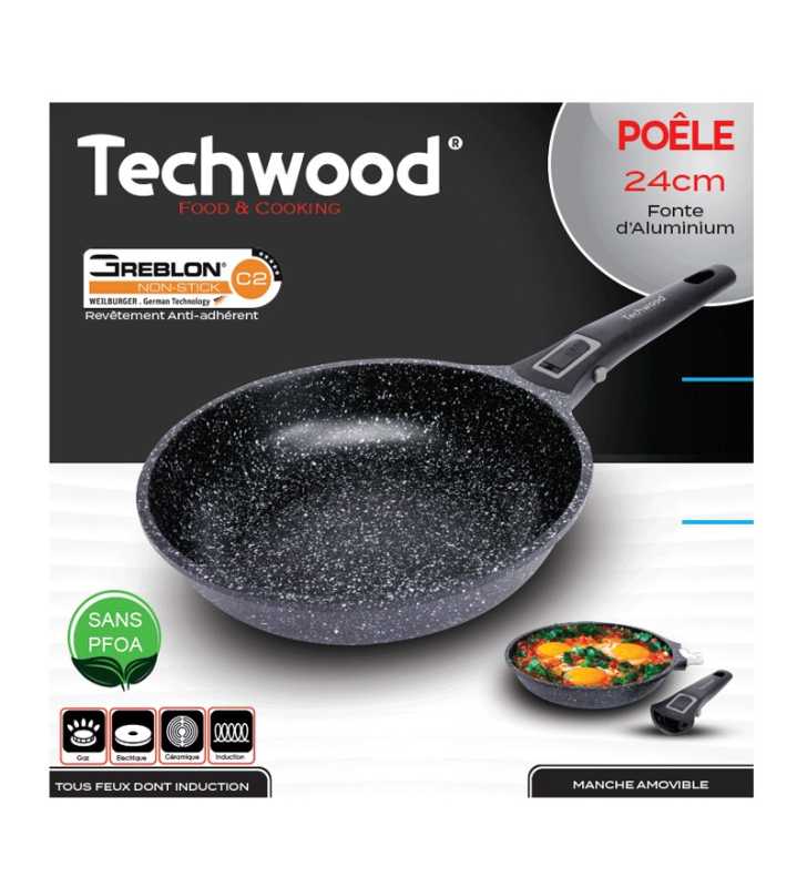 Poêle - 24cm - TP-24PO - TECHWOOD