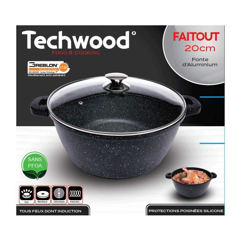 Faitout - 20 cm - TP-20FT - TECHWOOD