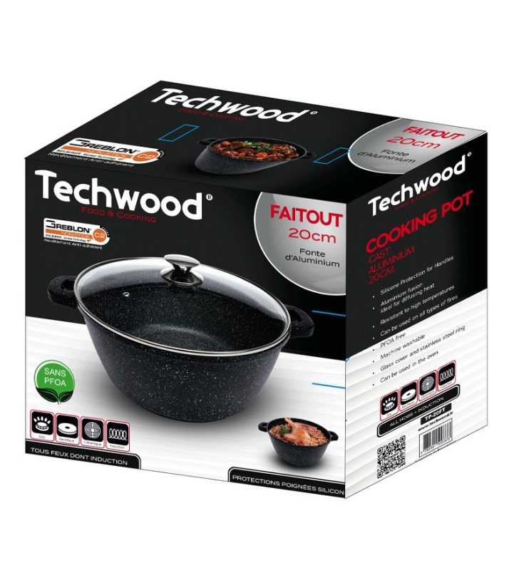 Faitout - 20 cm - TP-20FT - TECHWOOD