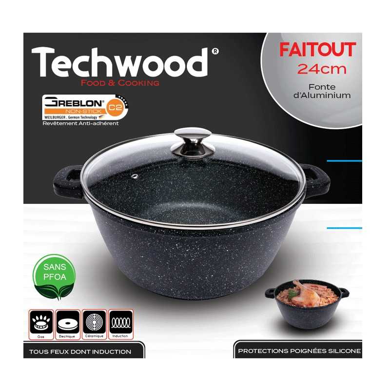 Faitout - 24 cm - TP-24FT - TECHWOOD