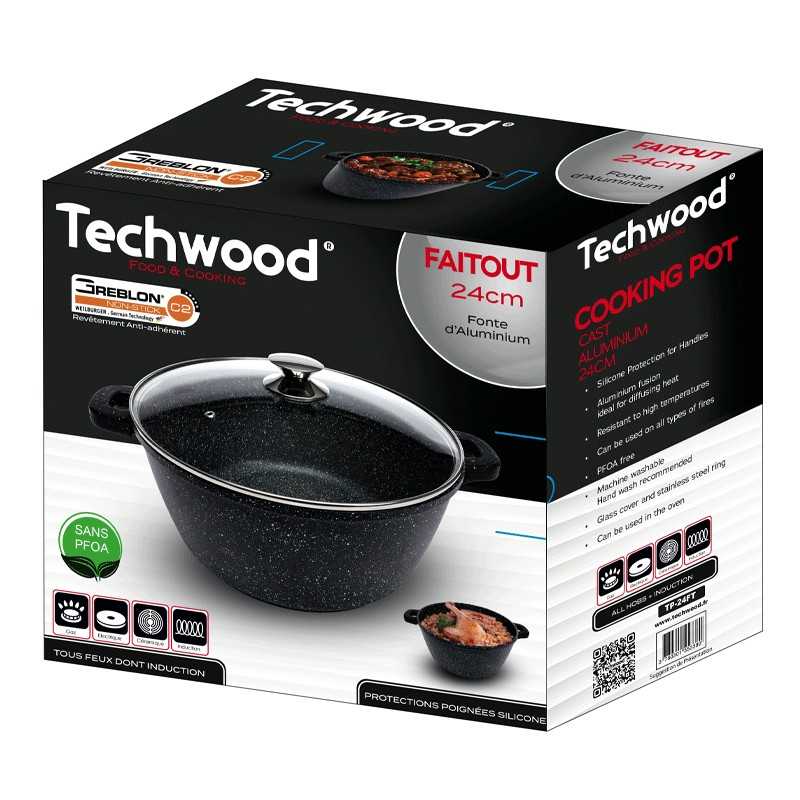 Faitout - 24 cm - TP-24FT - TECHWOOD