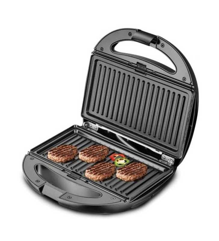 Grill multifonction 3 en 1 Inox - TGCI-836 - TECHWOOD