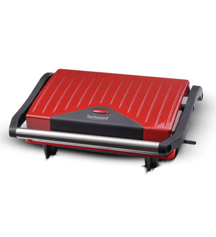 Panini Grill à contact rouge - TPG-755 - TECHWOOD