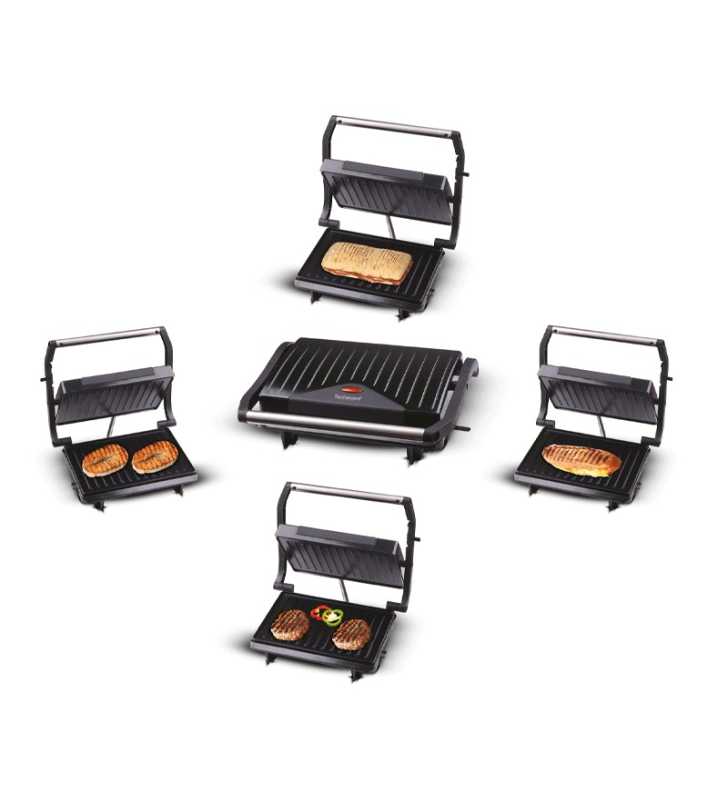 Panini Grill à contact rouge - TPG-755 - TECHWOOD