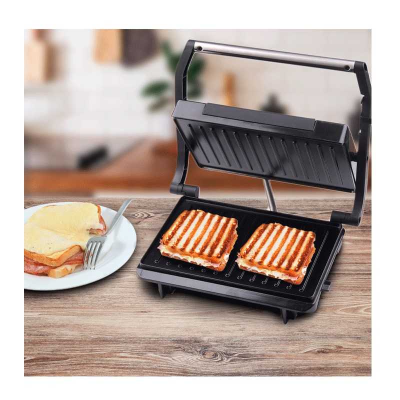 Panini Grill à contact rouge - TPG-755 - TECHWOOD