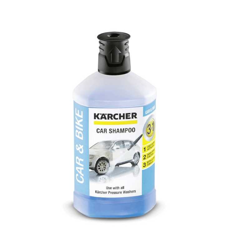 Shampoing auto 3 en 1 - 1L - KARCHER