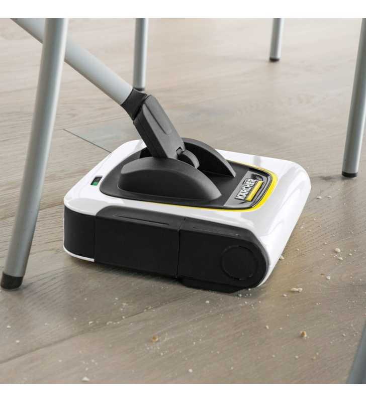 Balai électrique sans fil blanc KB 5 - KARCHER