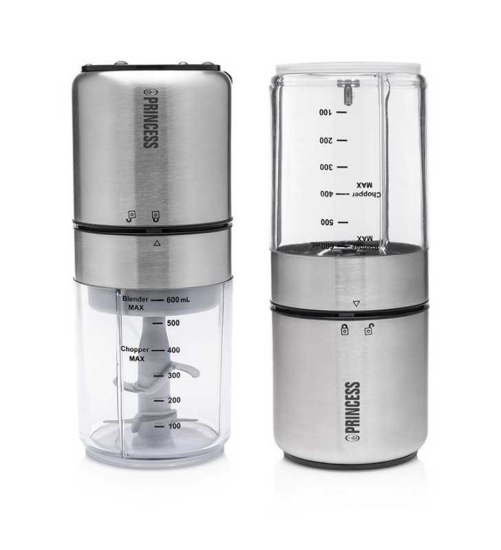 Hachoir et Mini Blender 350 W Multifonction PRINCESS