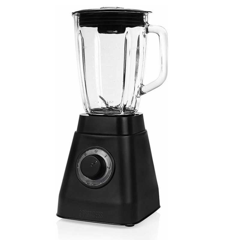 Blender Inox Bol En Verre 1000 W 2 Vitesses PRINCESS