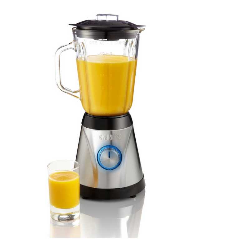 Blender Inox Bol En Verre 1000 W PRINCESS