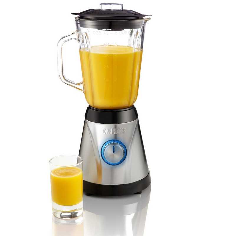 Blender Inox Bol En Verre 1000 W PRINCESS