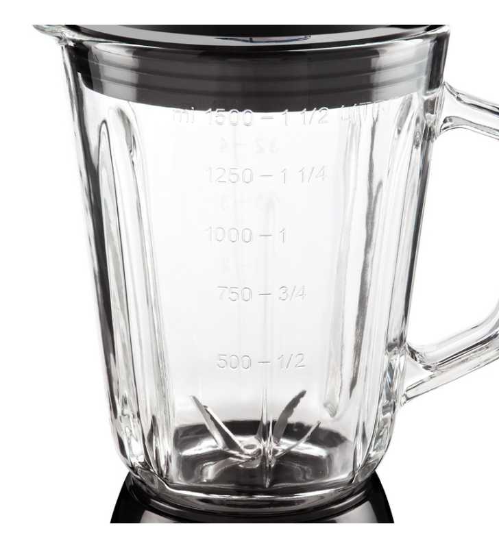 Blender Inox Bol En Verre 1000 W PRINCESS