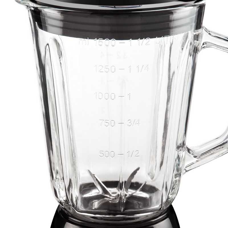 Blender Inox Bol En Verre 1000 W PRINCESS